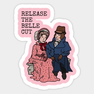 Muppet Christmas Carol - Release the Belle cut Sticker